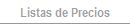 Listas de Precios
